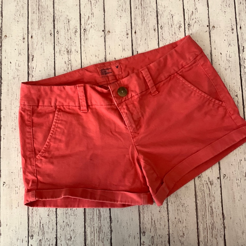 American Eagle Shorts - size 2 - Coral